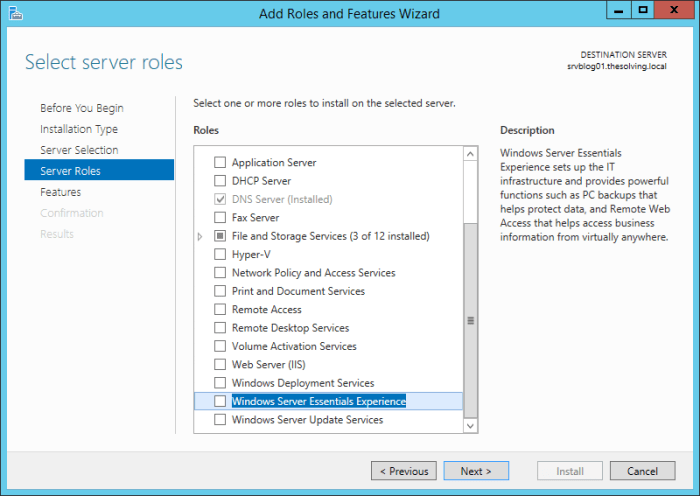 How to configure Windows Server Essentials for security