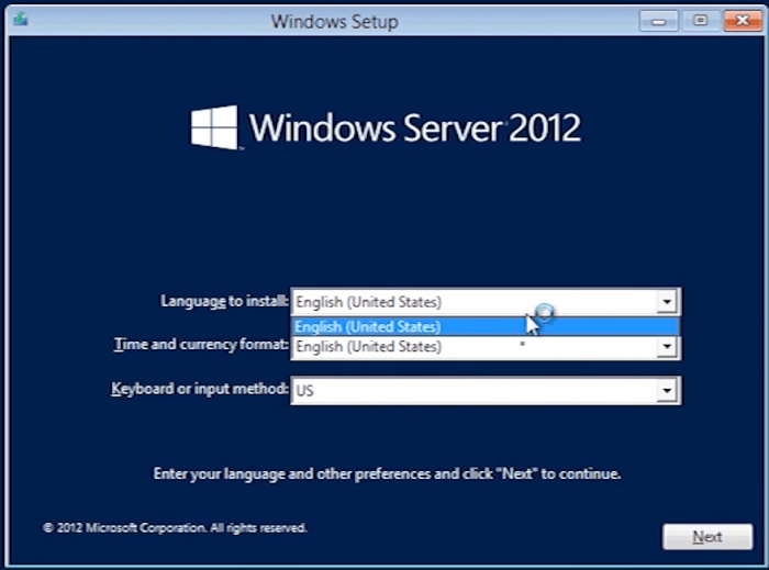 How to install Windows Server Essentials on a virtual machine