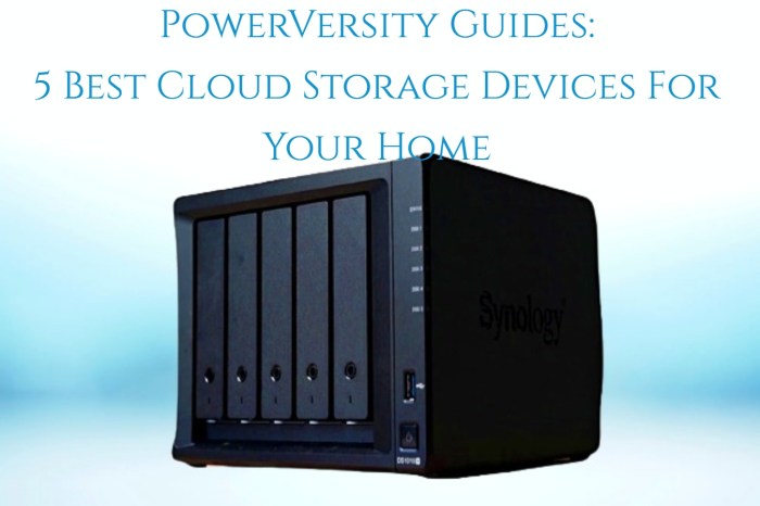 Best cloud storage for home use