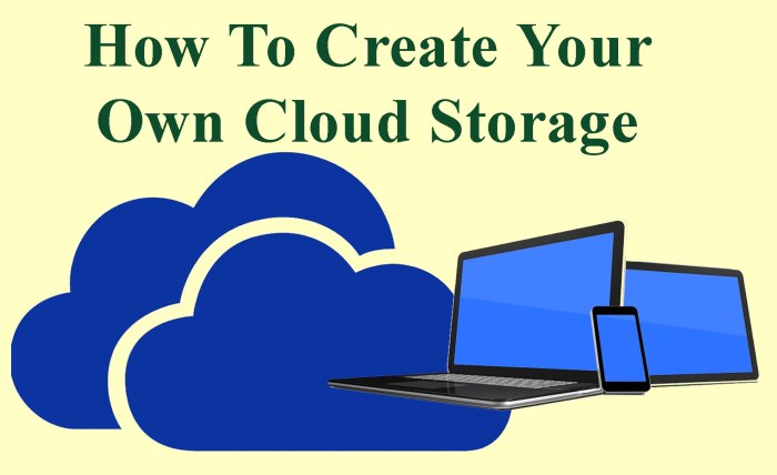 How to set up cloud storage platform